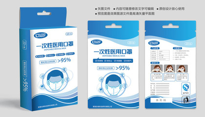 KN95口罩與退燒用品包裝袋設(shè)計(jì) 安全、實(shí)用與品牌融合