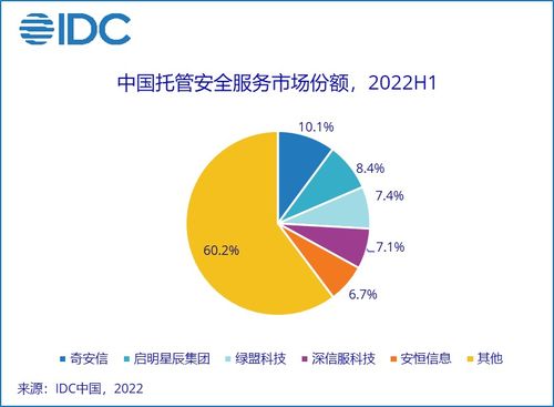 2022上半年中國IT安全服務市場穩步增長，廠商總收入達12.25億美元，漲幅11%